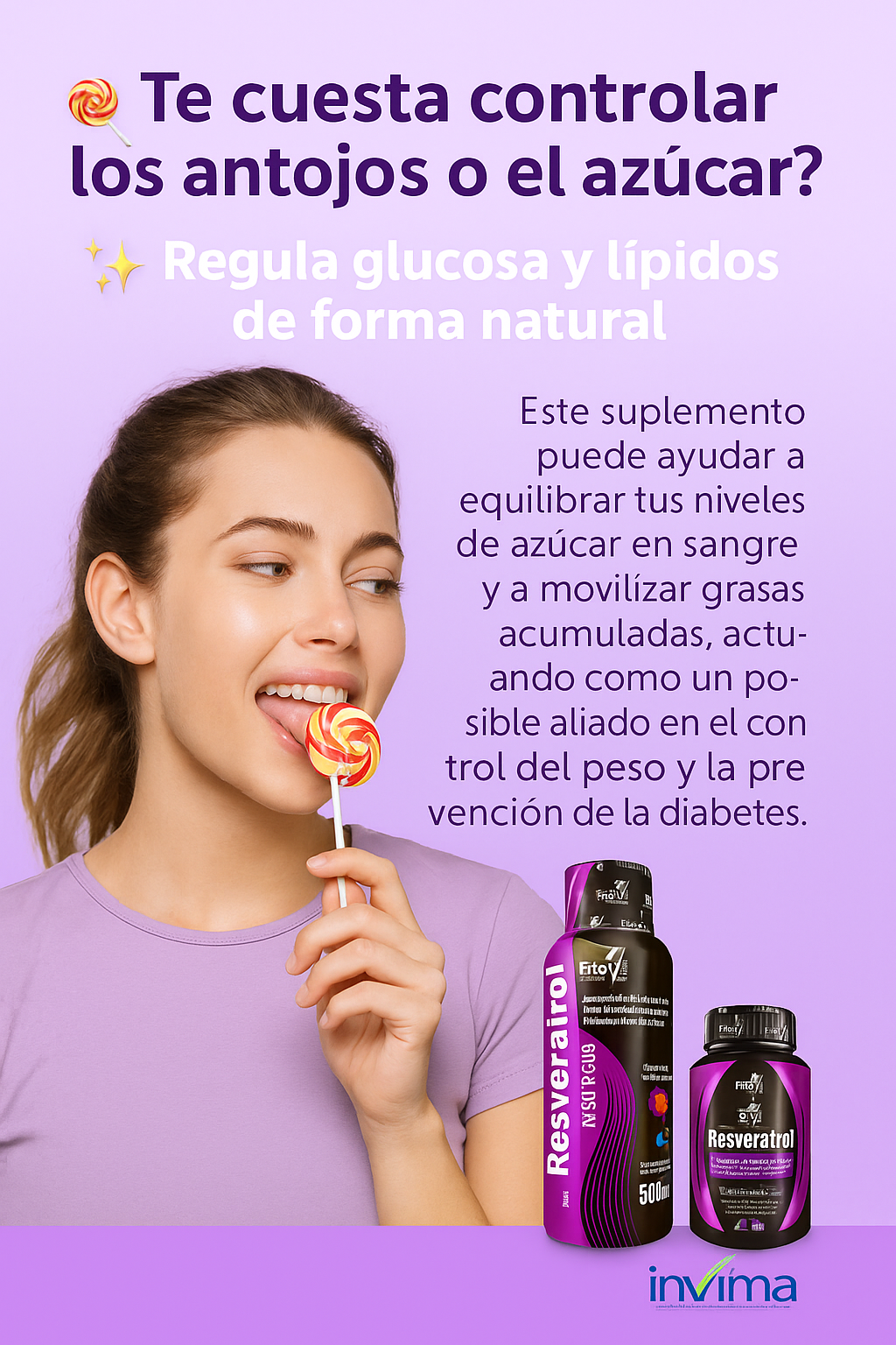 NUEVO COMBO RESVERATROL + COLAGENO FITOVIT (Líquido 500 ml + 60 Tabletas)