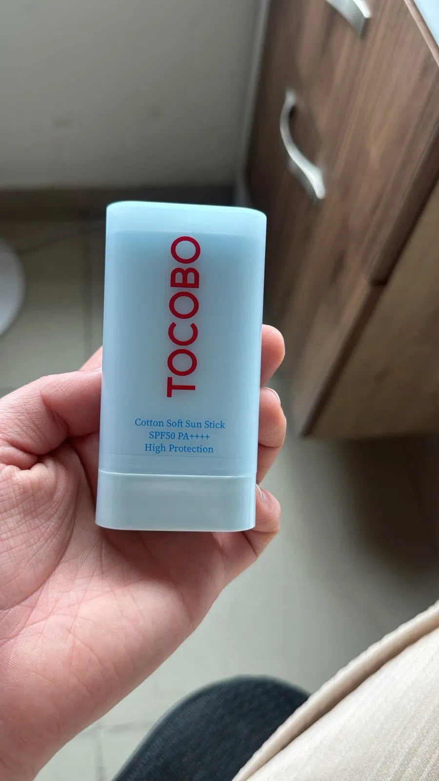 PROTECTOR SOLAR TOCOBO Cotton Soft Sun Stick,