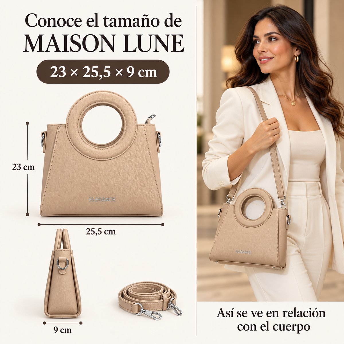 ¿Qué tamaño tiene MAISON LUNE™?