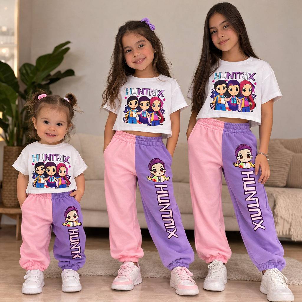 CONJUNTO ESTRELLA ROSALILA K-POP
