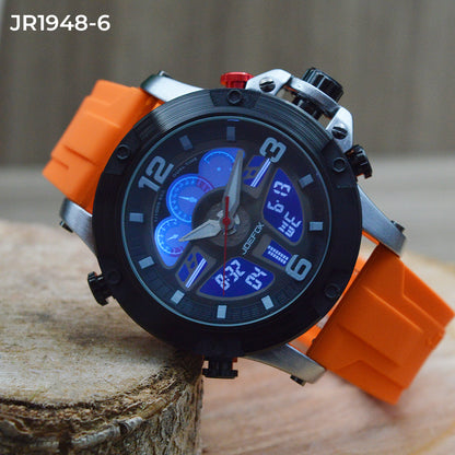 NUEVO Jr1948 Reloj Joefox Anadig Silicona