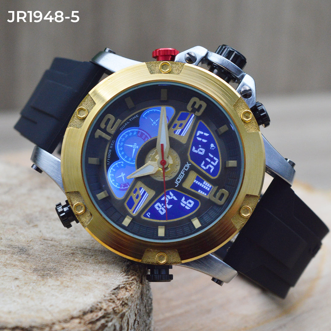 NUEVO Jr1948 Reloj Joefox Anadig Silicona