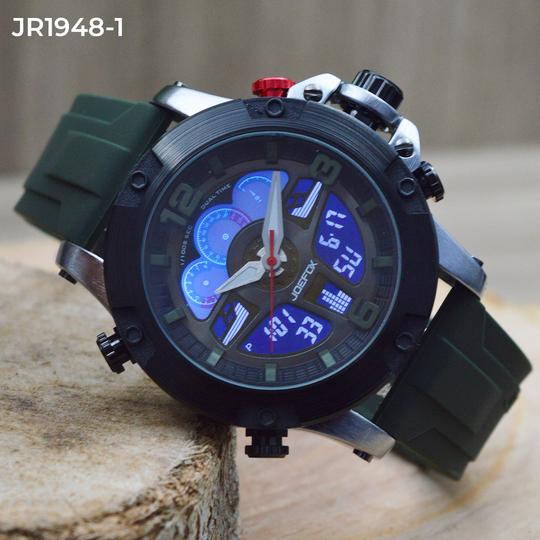 NUEVO Jr1948 Reloj Joefox Anadig Silicona