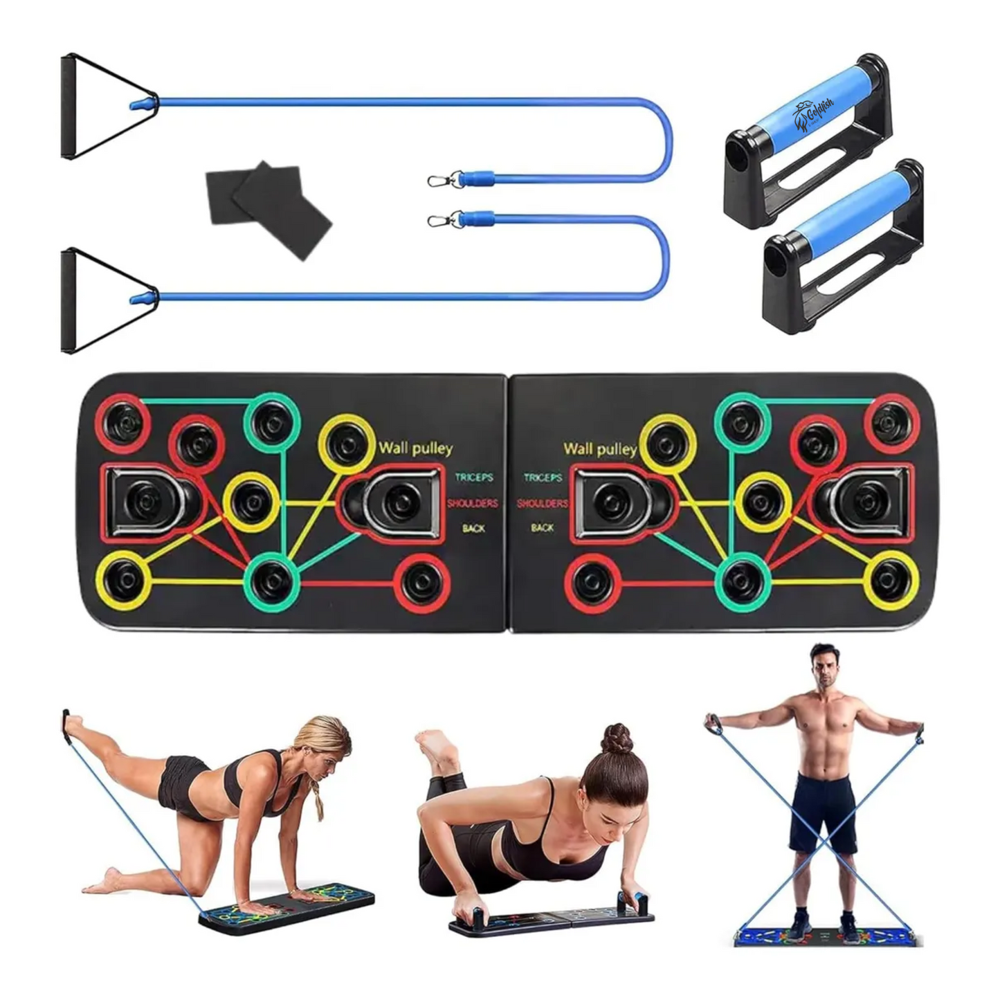 Tabla PUSH Pro – Gimnasio Inteligente en Casa