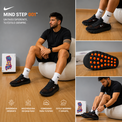 MIND STEP 001™ | Sandalia Sensorial Urbana.
