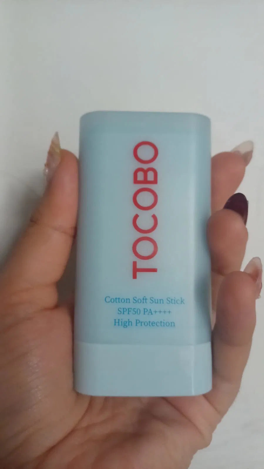 PROTECTOR SOLAR TOCOBO Cotton Soft Sun Stick,