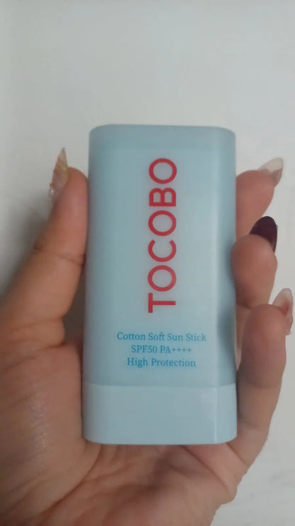 PROTECTOR SOLAR TOCOBO Cotton Soft Sun Stick,