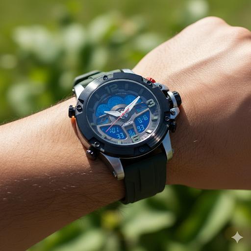 NUEVO Jr1948 Reloj Joefox Anadig Silicona