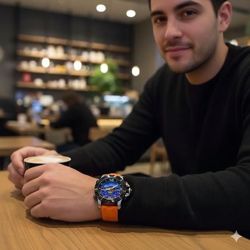 NUEVO Jr1948 Reloj Joefox Anadig Silicona