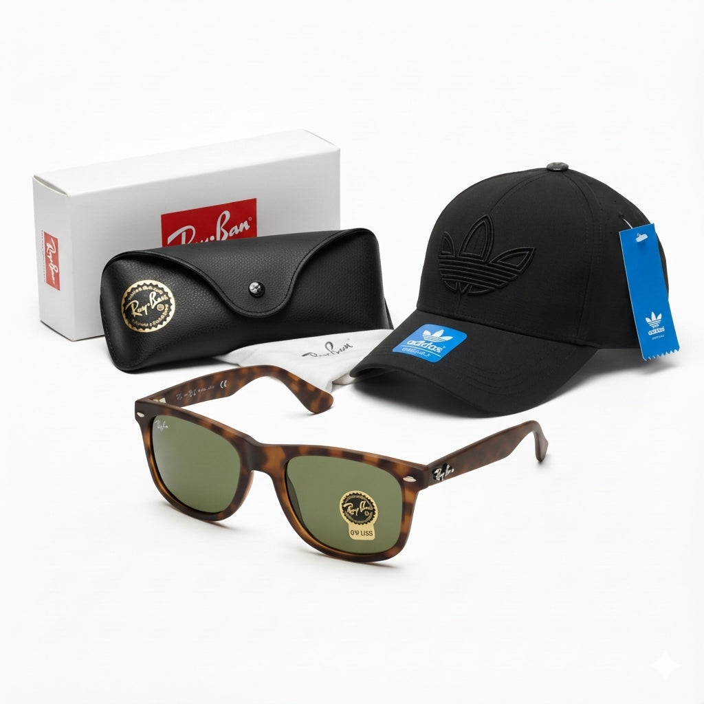 NUEVO LUX PACK DE GAFAS UV 400 + GORRA DE REGALO