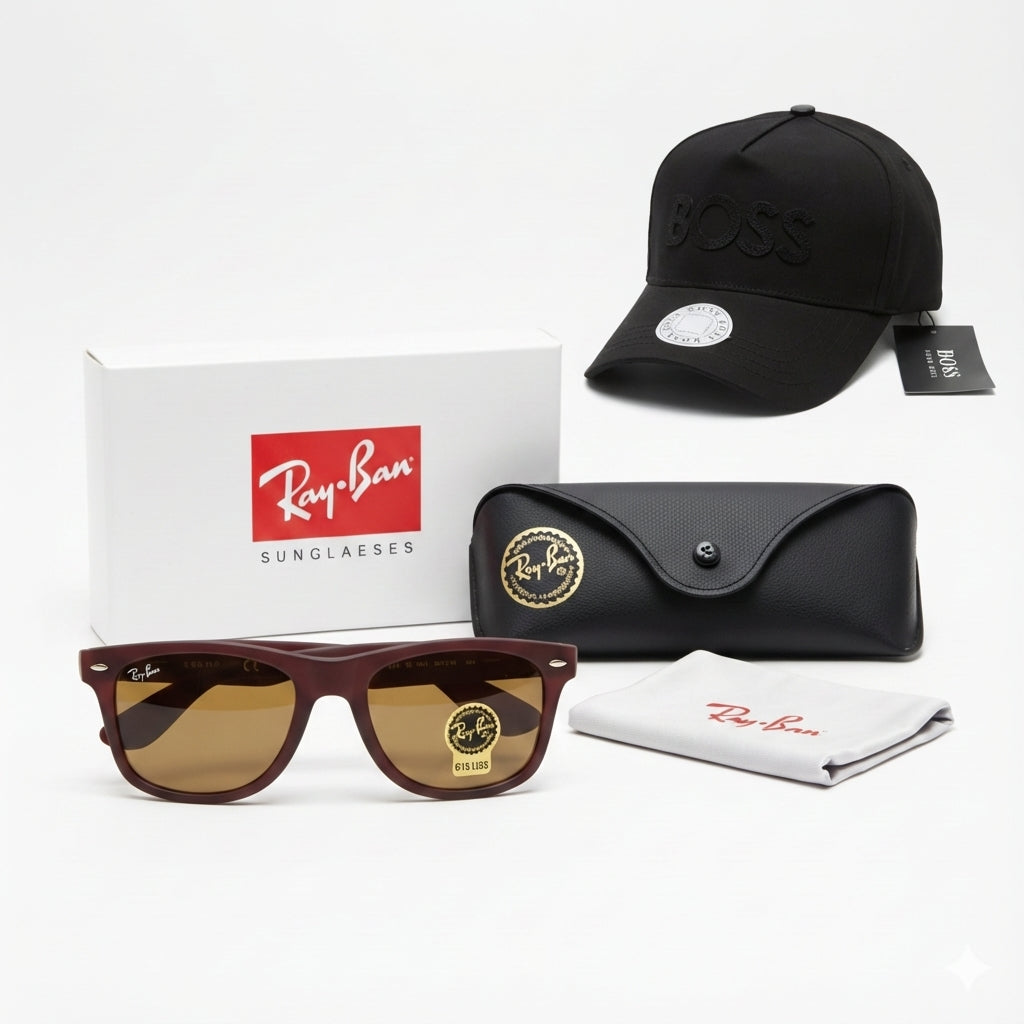 NUEVO LUX PACK DE GAFAS UV 400 + GORRA DE REGALO